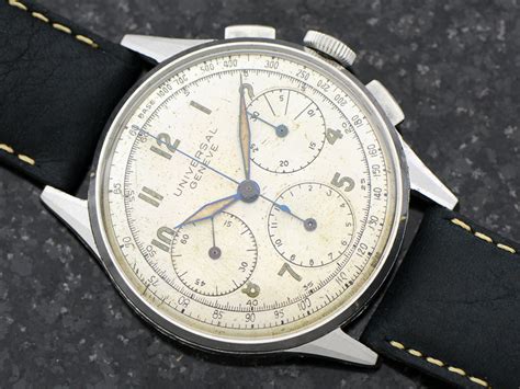 Universal Geneve Stainless Steel Chronograph Caliber 287.